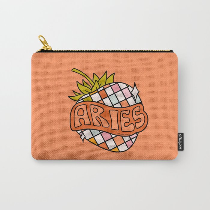 Aries Strawberry Carry All Pouch Gallery Image 1