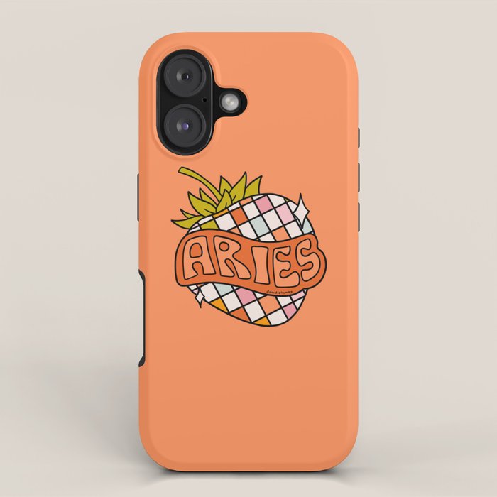 Aries Strawberry iPhone Case Gallery Image 1
