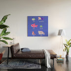 smol frens Wood Wall Art Gallery Image 2