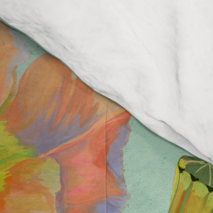 Flower Birds Garden Comforter Gallery Image 4