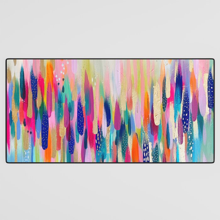 EttaVee Brushstroke no. 154 Desk Mat Gallery Image 3