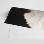 Endless Black Sand Beach Landscape In Iceland Wrapping Paper Gallery Image 2