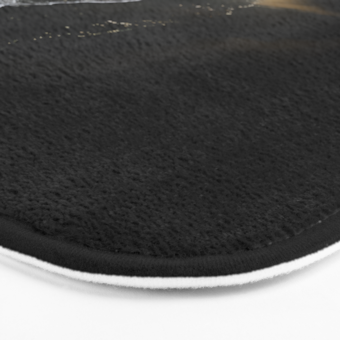 Endless Black Sand Beach Landscape In Iceland Bath Mat Gallery Image 3