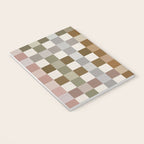 Harvest 2025 Cozy Autumn Plaid Rustic Fall Checkered Pattern Earthy Notebook Gallery Image 3