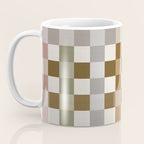 Harvest 2025 Cozy Autumn Plaid Rustic Fall Checkered Pattern Earthy Coffee Mug Gallery Image 3