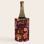 Holiday Mushroom Print Wine Chiller Gallery Image 2