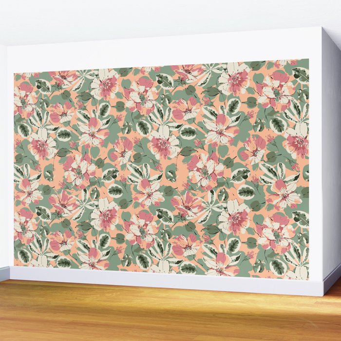 Modern tropical garden PFG2 Wall Mural Gallery Image 2
