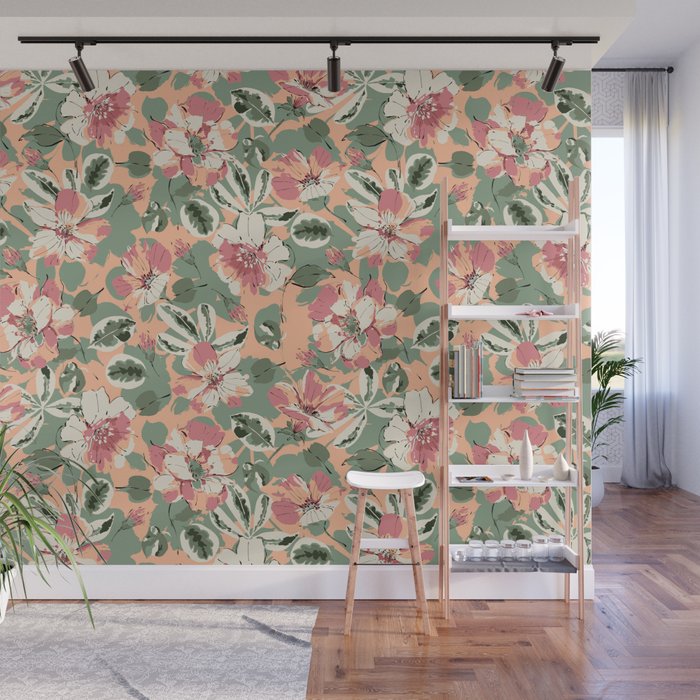 Modern tropical garden PFG2 Wall Mural Gallery Image 1