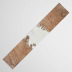 Rustic Farm Cowhide Print Table Runner Gallery Image 3