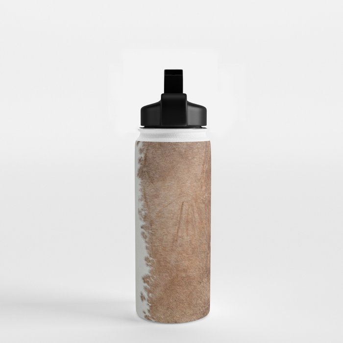 Rustic Farm Cowhide Print Water Bottle Gallery Image 2