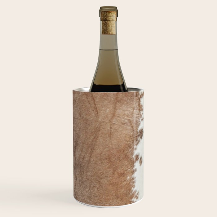 Rustic Farm Cowhide Print Wine Chiller Gallery Image 2