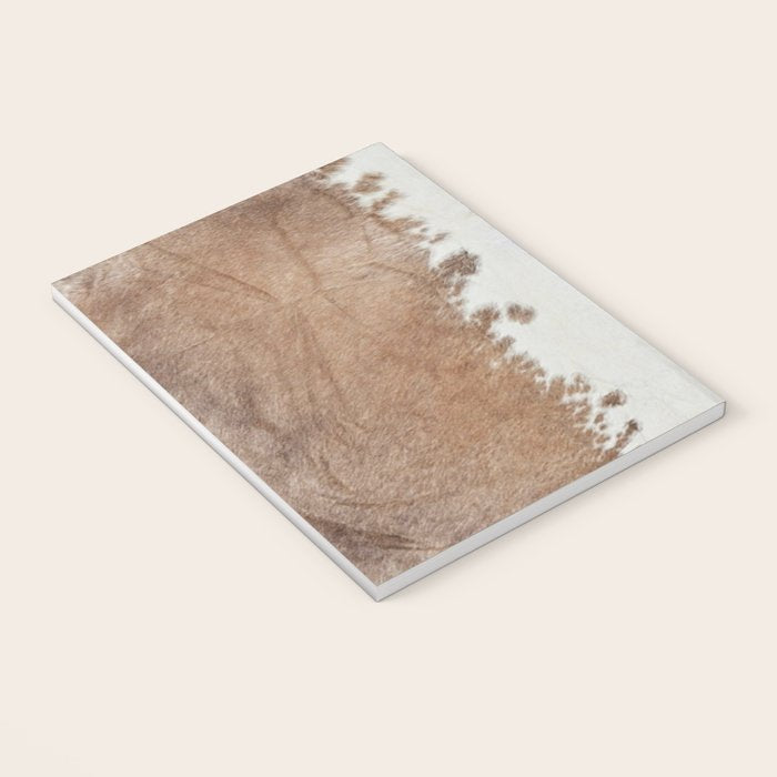 Rustic Farm Cowhide Print Notebook Gallery Image 3