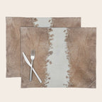 Rustic Farm Cowhide Print Placemat Gallery Image 1