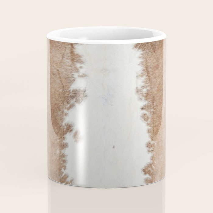 Rustic Farm Cowhide Print Coffee Mug Gallery Image 4