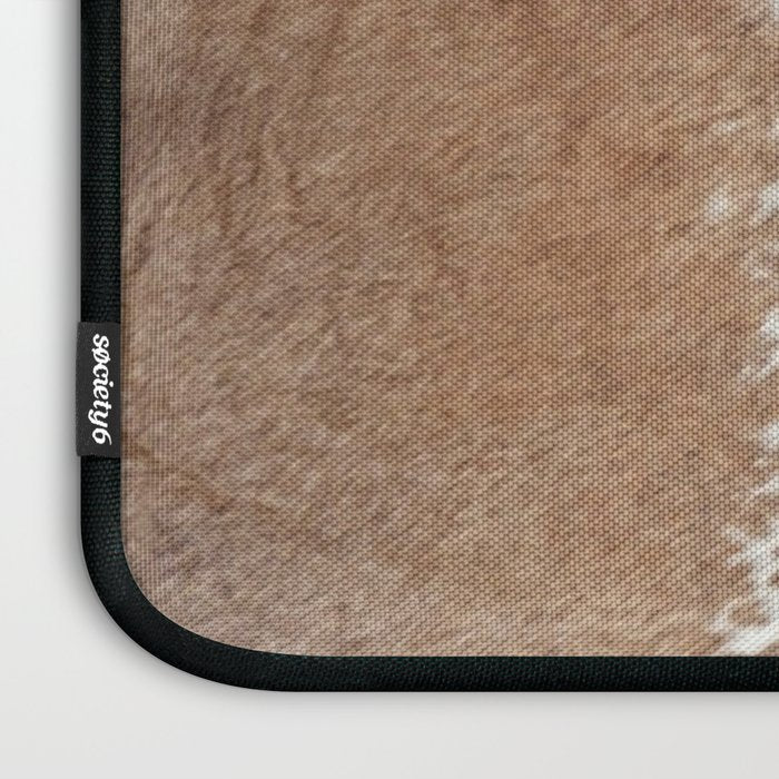 Rustic Farm Cowhide Print Laptop Sleeve Gallery Image 3