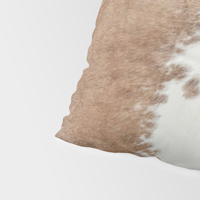 Rustic Farm Cowhide Print Pillow Sham Gallery Image 4