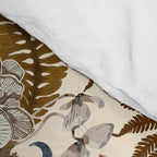 Mushrooms in moon forest A Comforter Gallery Image 4