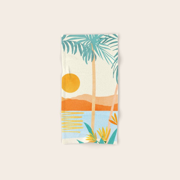 Bali Sunset Bath Towel Gallery Image 1