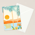 Bali Sunset Stationery Card Gallery Image 2
