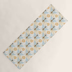 Honey Bee Abstract Pattern Yoga Mat Gallery Image 1