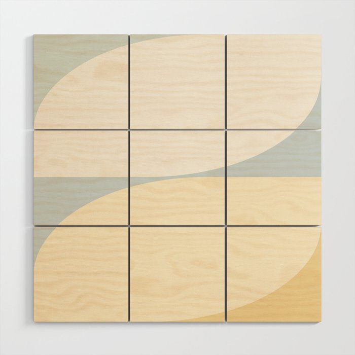 Almond Abstract XV Wood Wall Art Gallery Image 1
