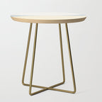 Almond Abstract XV Side Table Gallery Image 1