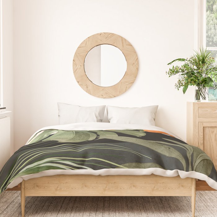 Jungle Abstract 11 Duvet Cover Gallery Image 3