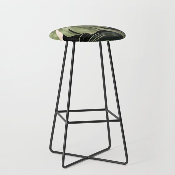 Jungle Abstract 11 Stool Gallery Image 1