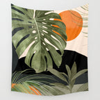Jungle Abstract 11 Wall Tapestry Gallery Image 4