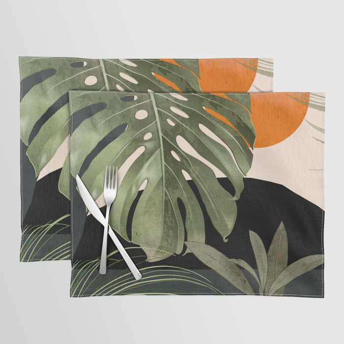 Jungle Abstract 11 Placemat Gallery Image 1