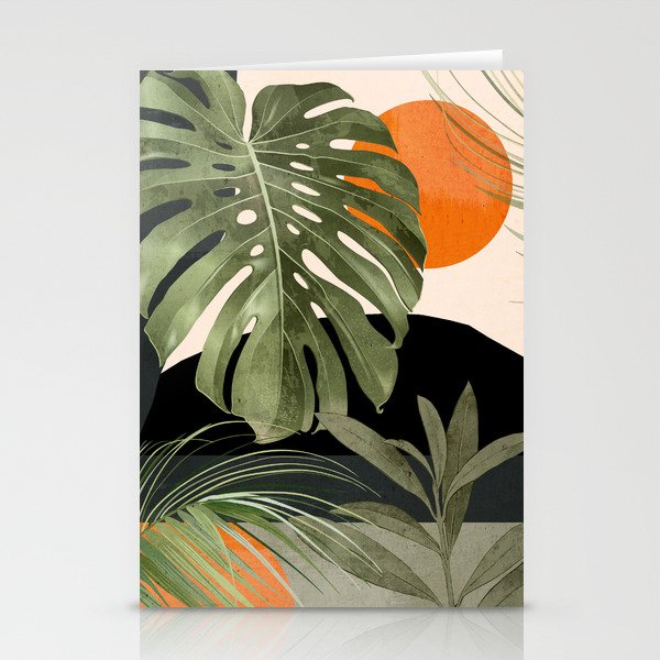 Jungle Abstract 11 Stationery Card Gallery Image 2