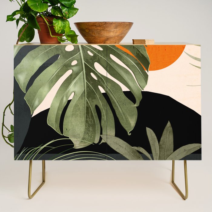 Jungle Abstract 11 Credenza Gallery Image 1