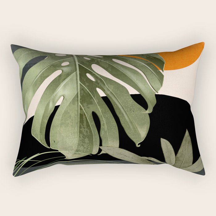 Jungle Abstract 11 Rectangular Pillow Gallery Image 1