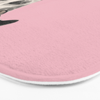 French style greyhound dog portrait Bath Mat Gallery Image 3