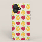 Apple and Orange - Love and Peace iPhone Case Gallery Image 1