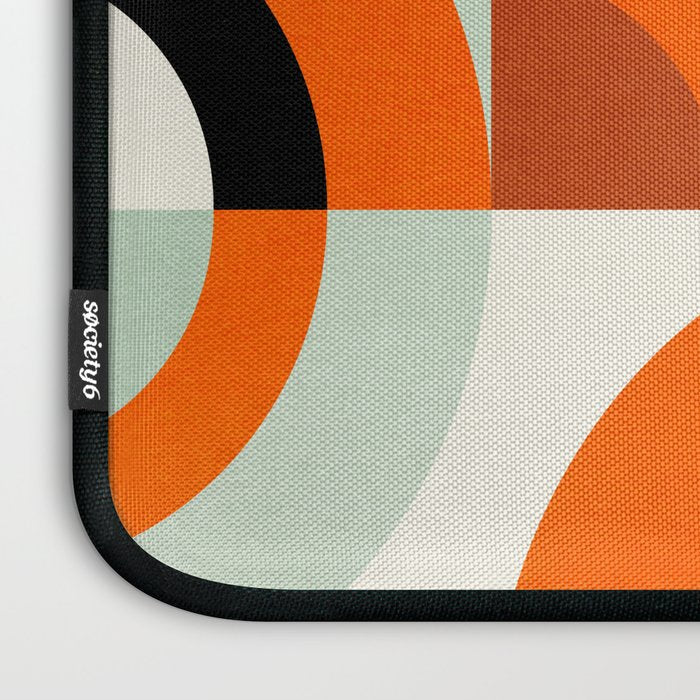 think big 6 mid century modern Laptop Sleeve Gallery Image 3