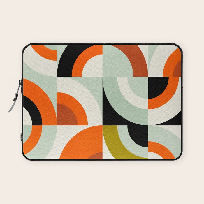 think big 6 mid century modern Laptop Sleeve Gallery Image 1