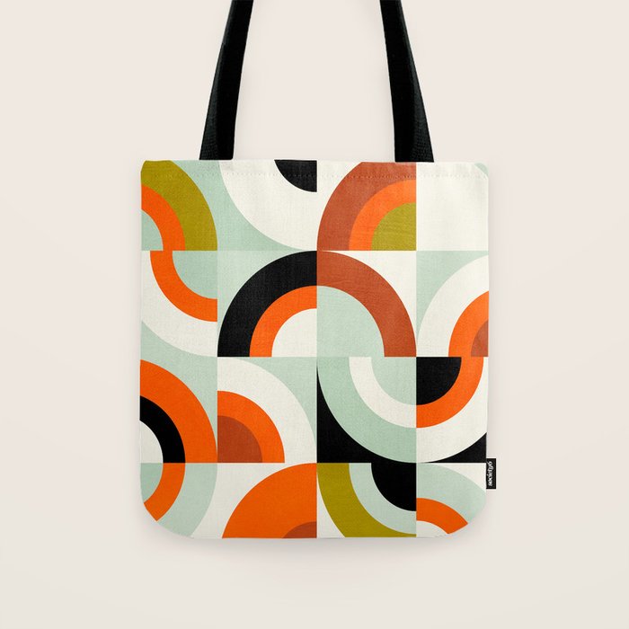 think big 6 mid century modern Tote Bag Gallery Image 1
