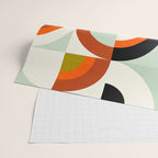 think big 6 mid century modern Wrapping Paper Gallery Image 2