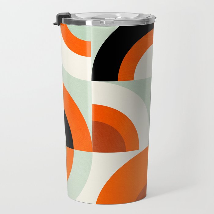 think big 6 mid century modern Travel Mug Gallery Image 3