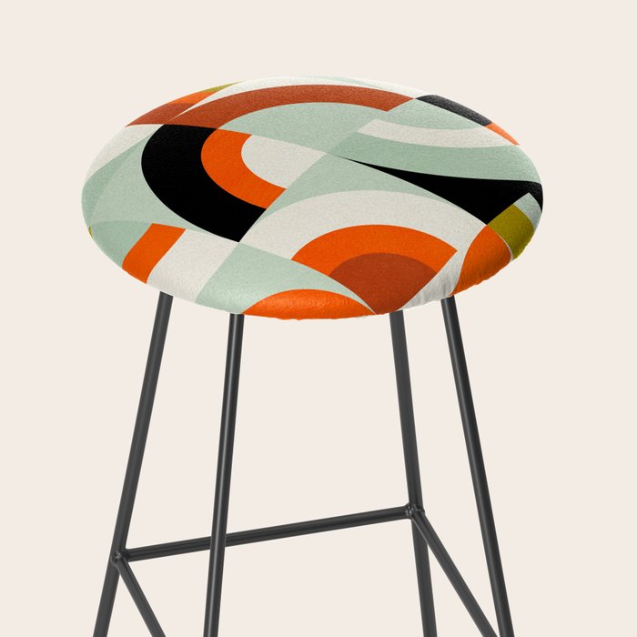 think big 6 mid century modern Stool Gallery Image 2