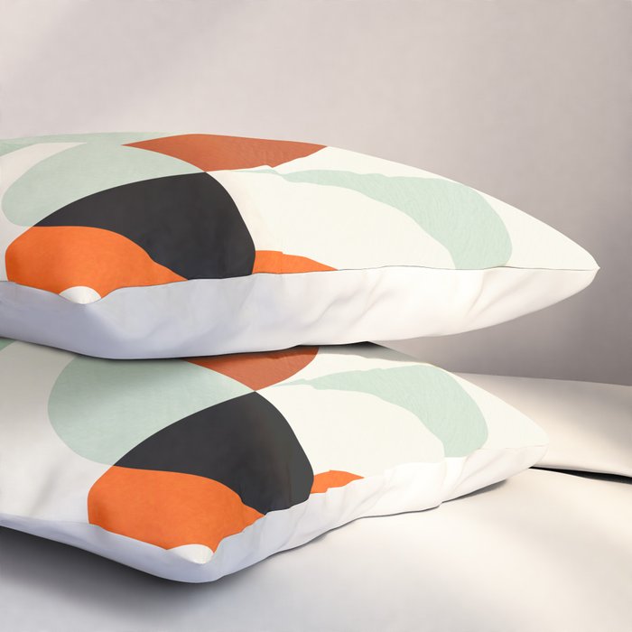 think big 6 mid century modern Pillow Sham Gallery Image 3