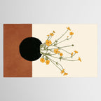 Blooming Wildflowers Yellow 2 Tablecloth Gallery Image 2