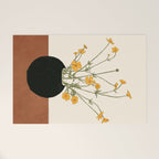 Blooming Wildflowers Yellow 2 Welcome Mat Gallery Image 1