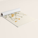 Blooming Wildflowers Yellow 2 Yoga Mat Gallery Image 2
