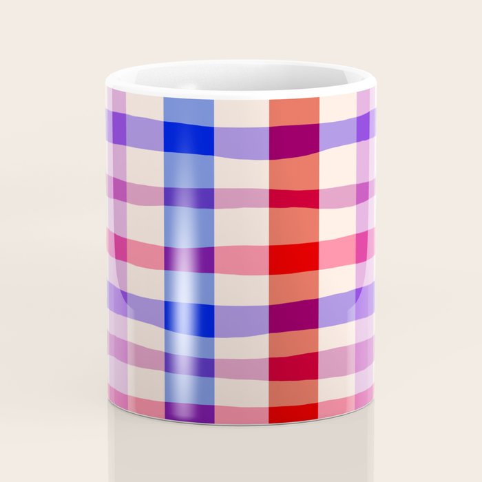Summer Gingham Picnic  Coffee Mug Gallery Image 4