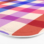 Summer Gingham Picnic  Bath Mat Gallery Image 3