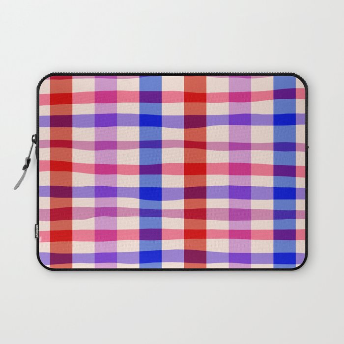 Summer Gingham Picnic  Laptop Sleeve Gallery Image 1