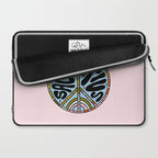 Sagittarius Peace Sign Laptop Sleeve Gallery Image 2
