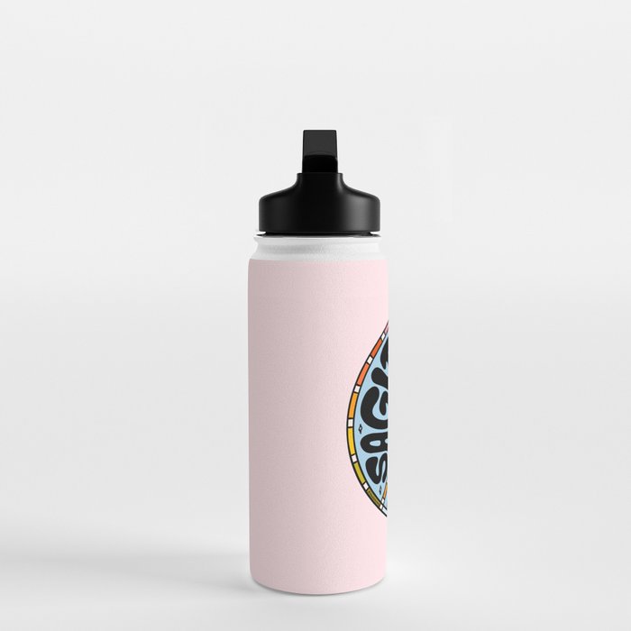 Sagittarius Peace Sign Water Bottle Gallery Image 3